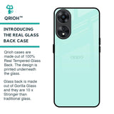 Teal Glass Case for Oppo A78 5G