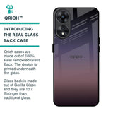 Grey Ombre Glass Case for Oppo A78 5G