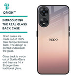 Golden Mauve Glass Case for Oppo A78 5G