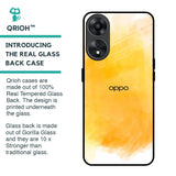 Rustic Orange Glass Case for Oppo A78 5G