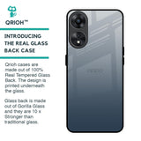 Smokey Grey Color Glass Case For Oppo A78 5G