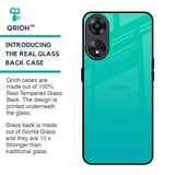 Cuba Blue Glass Case For Oppo A78 5G