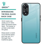 Arctic Blue Glass Case For Oppo A78 5G