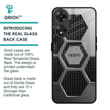 Hexagon Style Glass Case For Oppo A78 5G