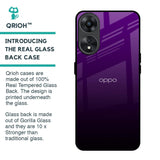 Harbor Royal Blue Glass Case For Oppo A78 5G