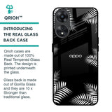 Zealand Fern Design Glass Case For Oppo A78 5G