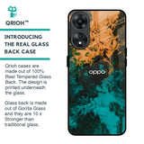 Watercolor Wave Glass Case for Oppo A78 5G