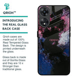 Smudge Brush Glass case for Oppo A78 5G