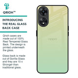 Mint Green Gradient Glass Case for Oppo A78 5G