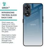 Deep Sea Space Glass Case for Oppo A78 5G