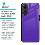 Amethyst Purple Glass Case for Oppo A78 5G