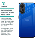 Egyptian Blue Glass Case for Oppo A78 5G