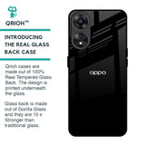 Jet Black Glass Case for Oppo A78 5G