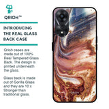 Exceptional Texture Glass Case for Oppo A78 5G