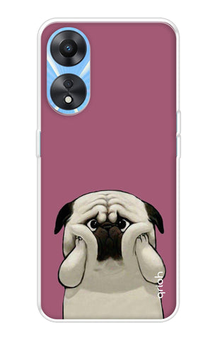 Chubby Dog Oppo A78 5G Back Cover