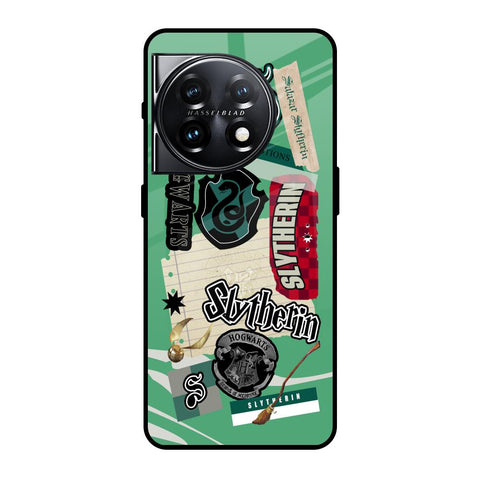 Slytherin OnePlus 11 5G Glass Back Cover Online