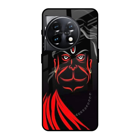 Lord Hanuman OnePlus 11 5G Glass Back Cover Online