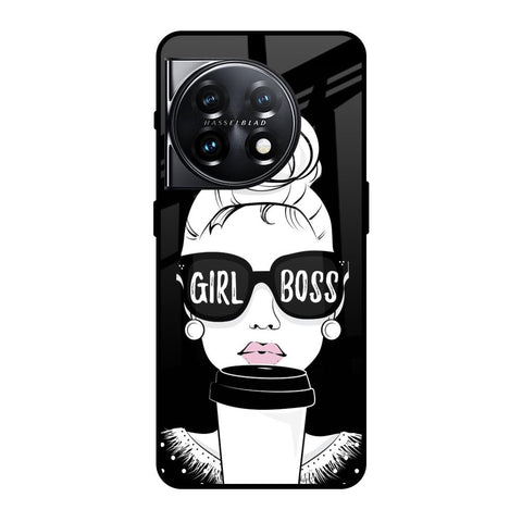 Girl Boss OnePlus 11 5G Glass Back Cover Online