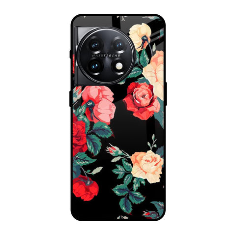 Floral Bunch OnePlus 11 5G Glass Back Cover Online