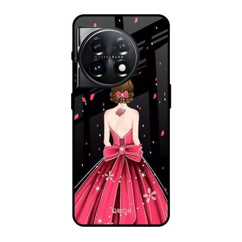 Fashion Princess OnePlus 11 5G Glass Back Cover Online