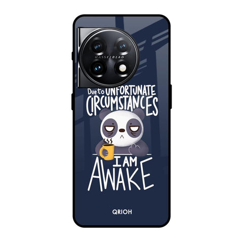 Struggling Panda OnePlus 11 5G Glass Back Cover Online