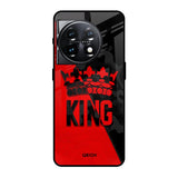 I Am A King OnePlus 11 5G Glass Back Cover Online