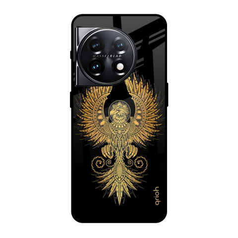 Mythical Phoenix Art OnePlus 11 5G Glass Back Cover Online