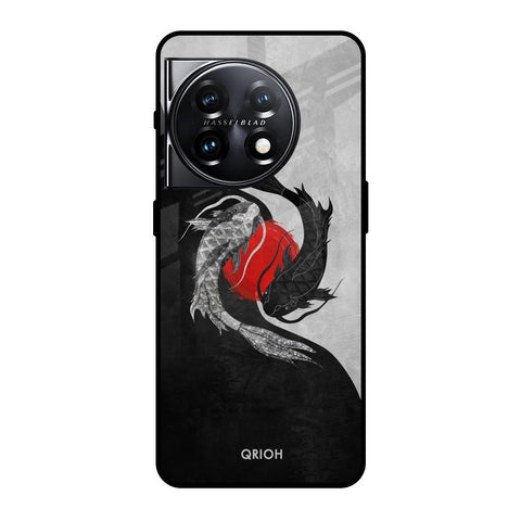 Japanese Art OnePlus 11 5G Glass Back Cover Online