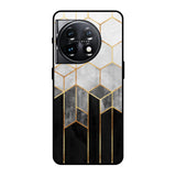 Tricolor Pattern OnePlus 11 5G Glass Back Cover Online