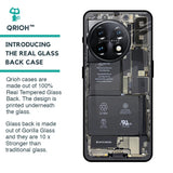 Skeleton Inside Glass Case for OnePlus 11 5G