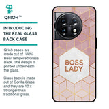 Boss Lady Glass Case for OnePlus 11 5G