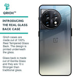 Tricolor Ombre Glass Case for OnePlus 11 5G