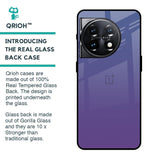 Indigo Pastel Glass Case For OnePlus 11 5G