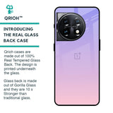 Lavender Gradient Glass Case for OnePlus 11 5G