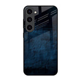 Dark Blue Grunge Samsung Galaxy S23 5G Glass Back Cover Online