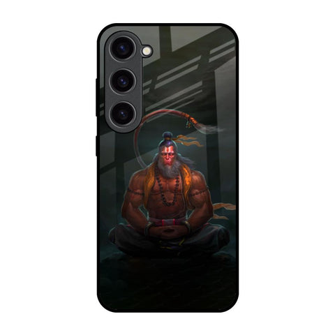 Lord Hanuman Animated Samsung Galaxy S23 5G Glass Back Cover Online