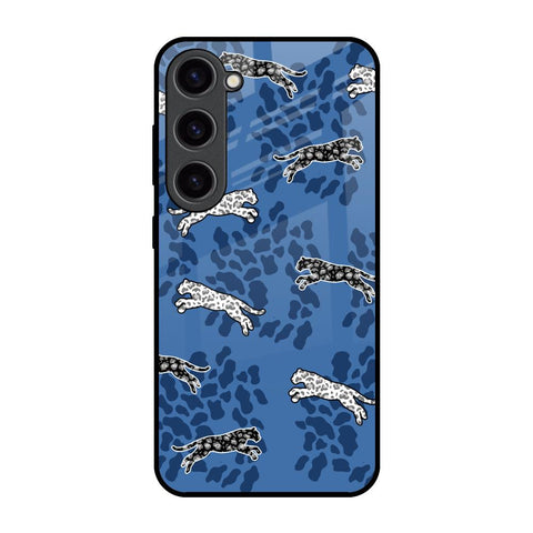 Blue Cheetah Samsung Galaxy S23 5G Glass Back Cover Online