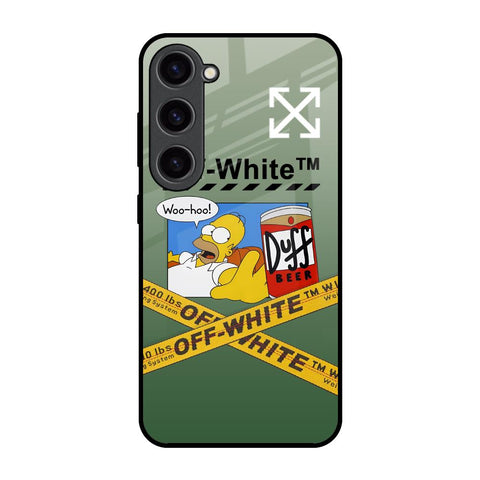 Duff Beer Samsung Galaxy S23 5G Glass Back Cover Online