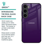 Dark Purple Glass Case for Samsung Galaxy S23 5G