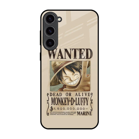 Luffy Wanted Samsung Galaxy S23 Plus 5G Glass Back Cover Online