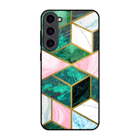 Seamless Green Marble Samsung Galaxy S23 Plus 5G Glass Back Cover Online