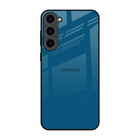Cobalt Blue Samsung Galaxy S23 Plus 5G Glass Back Cover Online