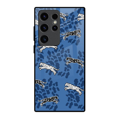 Blue Cheetah Samsung Galaxy S23 Ultra 5G Glass Back Cover Online