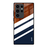 Bold Stripes Samsung Galaxy S23 Ultra 5G Glass Back Cover Online