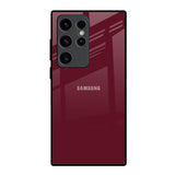 Classic Burgundy Samsung Galaxy S23 Ultra 5G Glass Back Cover Online
