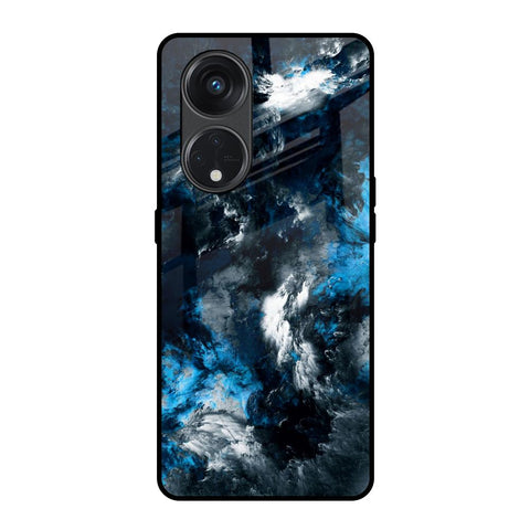 Cloudy Dust Oppo Reno8T 5G Glass Back Cover Online