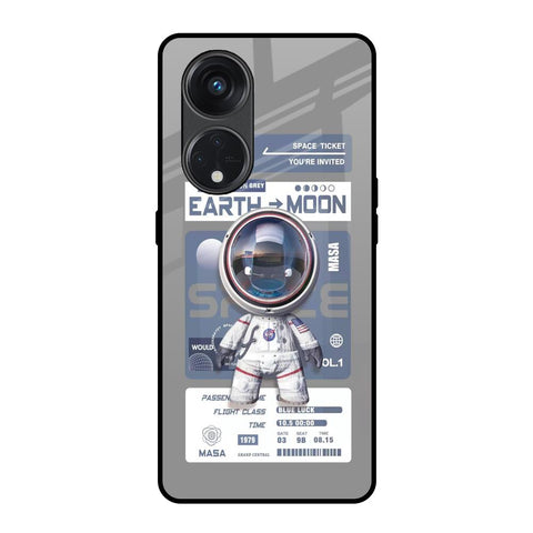 Space Flight Pass Oppo Reno8T 5G Glass Back Cover Online