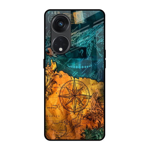 Architecture Map Oppo Reno8T 5G Glass Back Cover Online