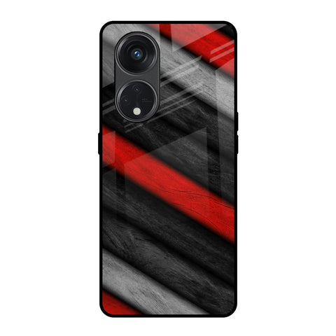 Soft Wooden Texture Oppo Reno8T 5G Glass Back Cover Online