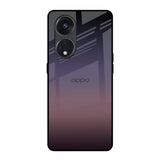 Grey Ombre Oppo Reno8T 5G Glass Back Cover Online